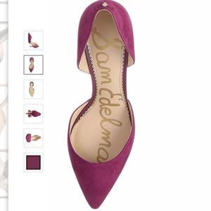 Sam Edelman Telsa D'Orsay Pump Sz 7.5